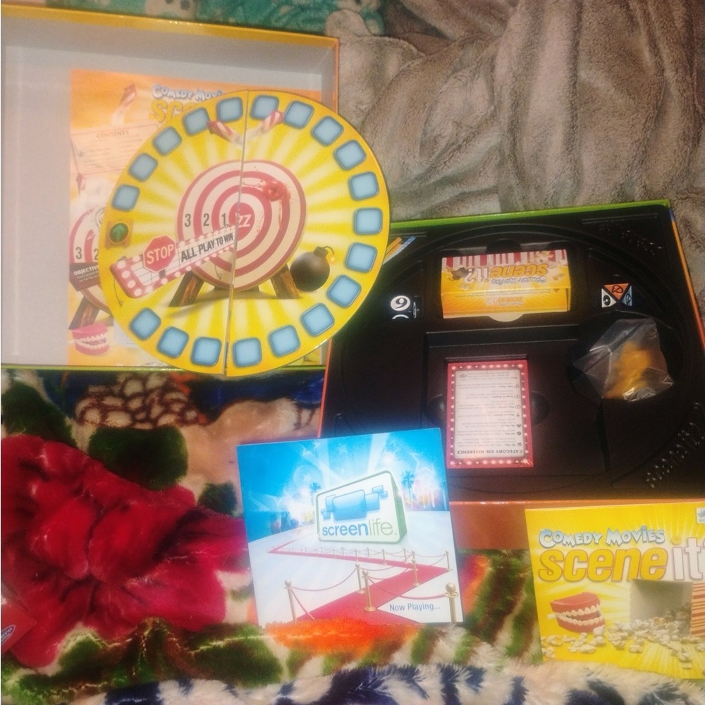 Kohl's Scene It? Comedy Movies Game - Yellow and Blue - Picture 3 of 4